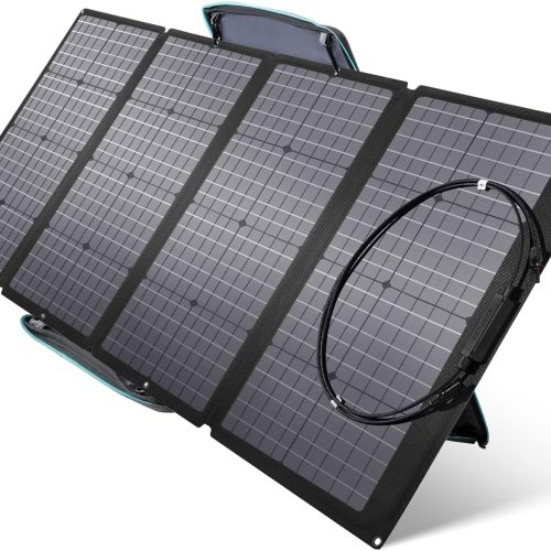 EF ECOFLOW 160W Portable Solar Panel, Foldable & Waterproof for Power Station